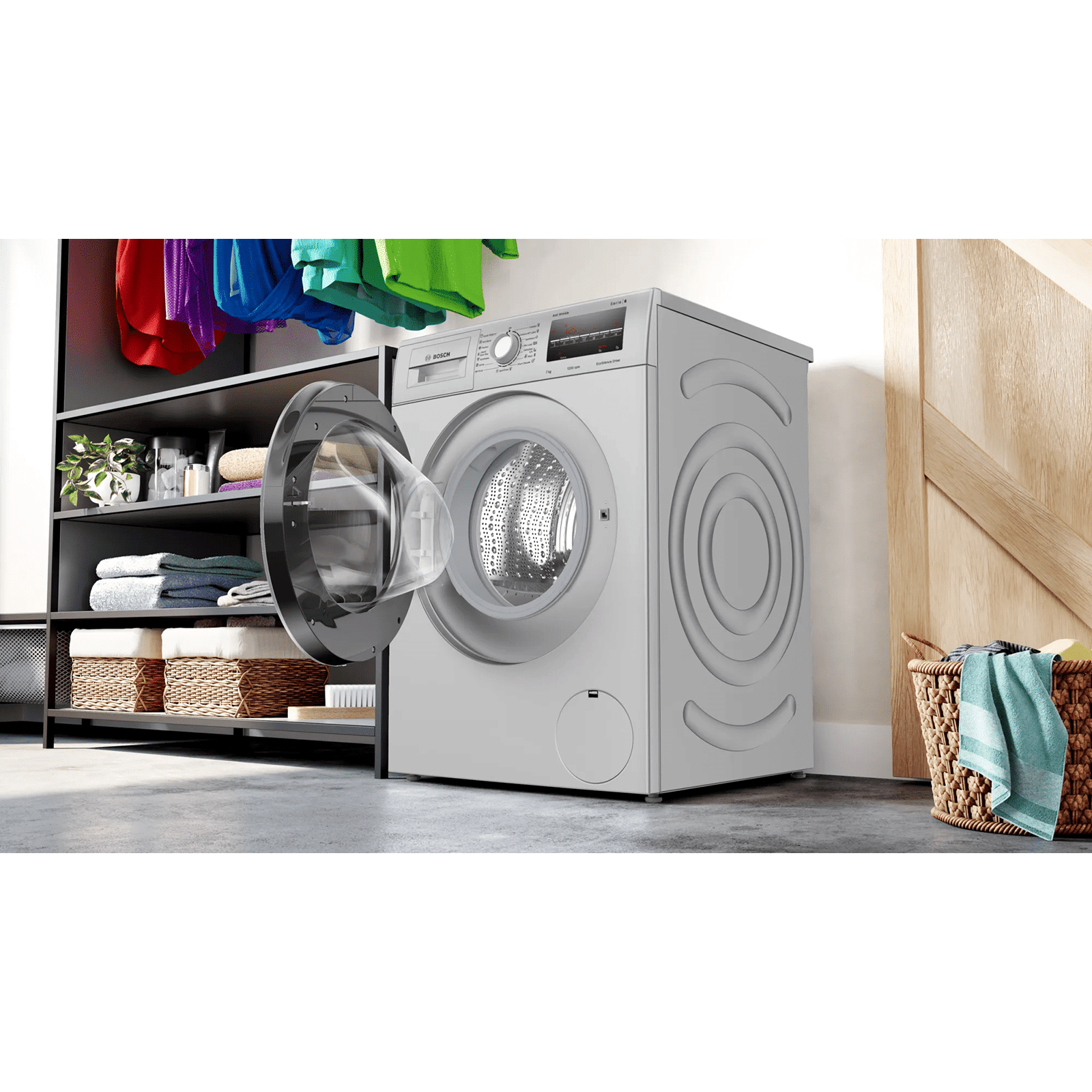 bosch 7kg front load fully automatic washing machine series 4